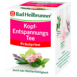 Bad Heilbrunner Kopf-Entspannungs Tee 8er