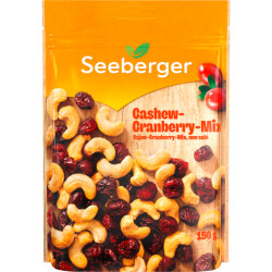 Seeberger Cashew Cranberry Mix 150g