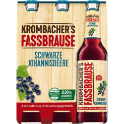 Krombachers Fassbrause Johannisbeere 6er 0,33l