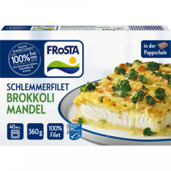 Frosta Schlemmerfilet Brokkoli-Mandel 360g