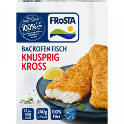 Frosta Backofen Fisch Knusprig Kross 240g