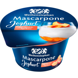 Weihenstephan Joghurt mit Mascarpone Pfirsich Aprikose 150g
