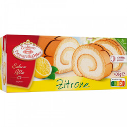 Coppenrath & Wiese Zitronen-Sahne-Rolle 400g