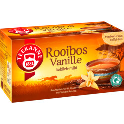 Teekanne Rooibos Vanille 20er