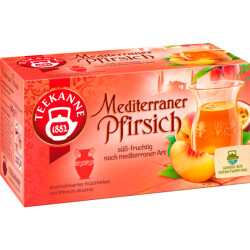 Teekanne Mediteran Pfirsich 20er