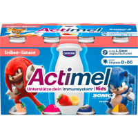 Actimel Drink Kids Erdbeere Banana 8er 100g