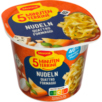 Maggi 5 Minuten Terrine Nudeln Quattro Formaggi 58g