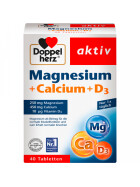 Doppelherz Magnesium+Calcium+D3 40er 73,5g