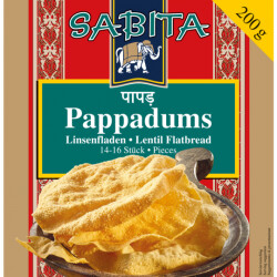 Sabita Pappadums 200g
