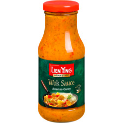 Lien Ying WOK-Sauce Ananas-Curry 240ml
