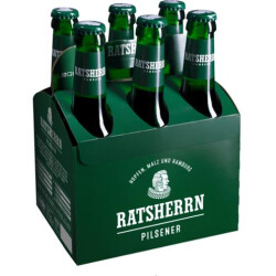 Ratsherren Pilsener 6x0,33l Träger