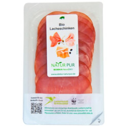 Natur Pur Bio Lachsschinken in Scheiben 70g