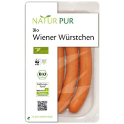 Natur Pur Bio Wiener Würstchen 4er 50g