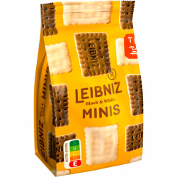 Bahlsen Leibniz Minis Blackn White 125g
