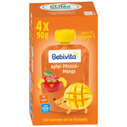 Bebivita Kinder Spaß Apfel-Pfirsich-Mango 1-3 Jahre...