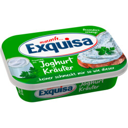Exquisa Frischkäse mit Joghurt Kräuter 15%...