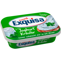 Exquisa Frischkäse mit Joghurt Kräuter 15%...