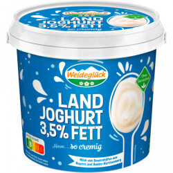 Weideglück Landjoghurt mild 3,5% 1000g