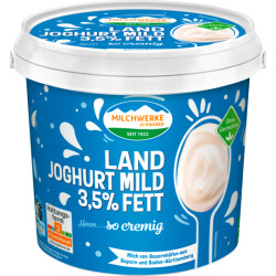 Weideglück Landjoghurt mild 3,5% 1000g