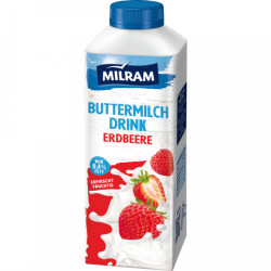 Milram Buttermilch Drink Erdbeer 750 g