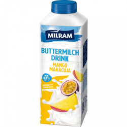 Milram Buttermilch Drink Mango-Maracuja 750 g