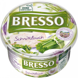 Bresso Frischk&auml;se Schnittlauch 60% 150g