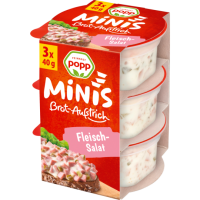 Popp Fleischsalat 3er 40g