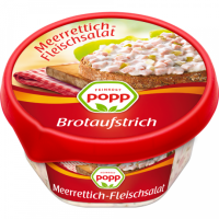Popp Brotaufstrich Meerrettich 150g