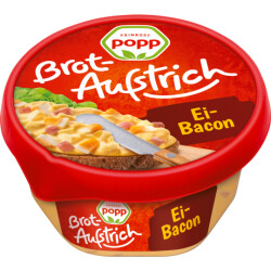 Popp Brotaufstrich Ei & Bacon 150g