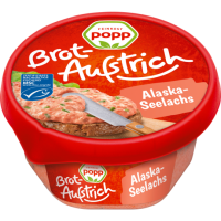 Popp Brotaufstrich Seelachs 150g