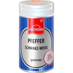 Hartkorn  Steak-Pfeffer Schwarz-Weiss