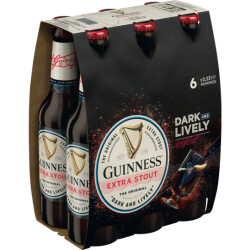 Guinness Extra Stout 6er 0,33l