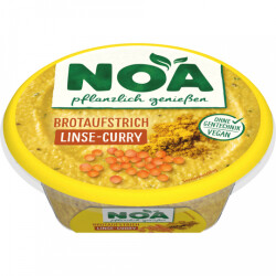 NOA Brotaufstrich Linse-Curry 175g