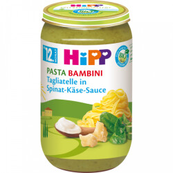 Bio Hipp Menü Pasta Bambini Tagliatelle in...