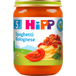 Bio Hipp Menü Spaghetti Bolognese nach dem 4.Monat 190g