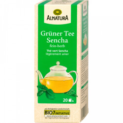 Bio Alnatura Grüner Tee Sencha 20er 30g