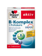 Doppel Herz B-Komplex+Folsäure Depot 45Tabletten 14,1g