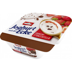 Müller Schlemmer Joghurt Erdbeer Straciatella 150 g