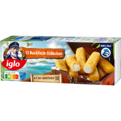 Iglo Backfischstäbchen 364g