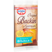 Dr.Oetker Original Backin mit Safran für 3x500ml 48,9g