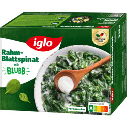 Iglo Rahmblattspinat 540g