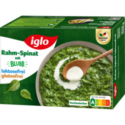 Iglo Rahm-Spinat lactosefrei 550g