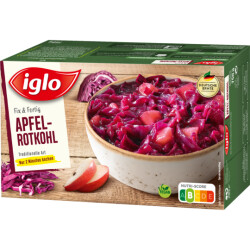 Iglo Apfel-Rotkohl portionierbar vegan 750g