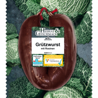 Gutfleisch Grützwurst mit Rosinen 250g