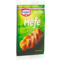 Dr.Oetker Trockenbackhefe 4ST für 2kg 28g