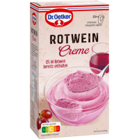 Dr.Oetker Rotwein Creme