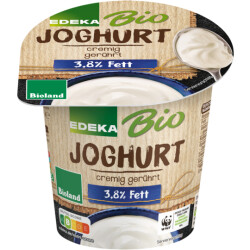 EDEKA Bio Naturjoghurt 3,8% Fett 150g