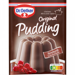 Dr.Oetker Original Pudding Schoko Feinherb 3ST 144g