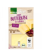 Bio EDEKA Rahmbutterkäse Scheiben 50% Fett in Trockenmasse 150g