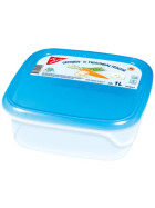 Gut & Günstig Gefrier-und Frischhaltedose blau 1l